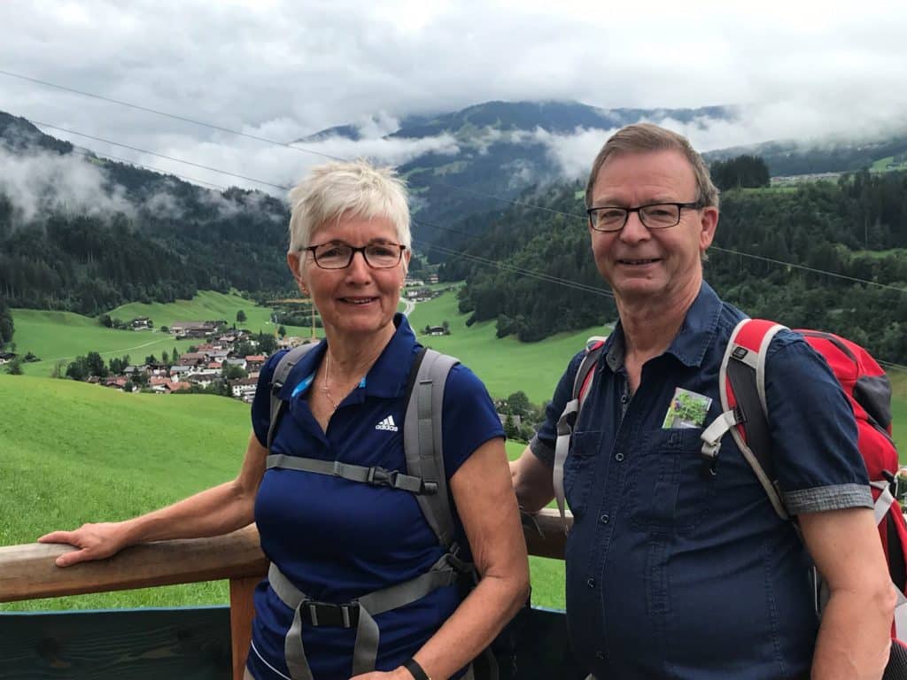 robert en nelly op vakantie