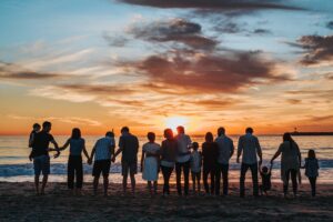 Familie film strand